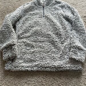 Weatherproof Vintage Gray Sherpa Jacket